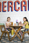 Flo Flo girls ajour sock divers - Bubbles & Bo