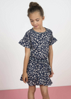 Flo Flo girls batik animal ruffle dress - Bubbles & Bo