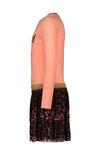Flo Flo girls jersey ls dress AO mesh skirt - Bubbles & Bo
