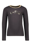 Flo Flo girls jersey ls tee rib neck OH LALALA - Bubbles & Bo