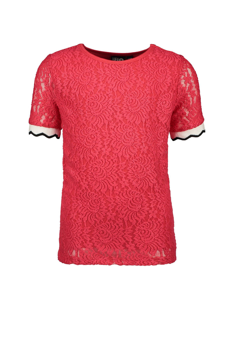 Flo Flo girls lace top - Bubbles & Bo