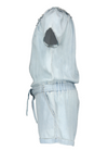 Flo Flo girls light denim playsuit - Bubbles & Bo