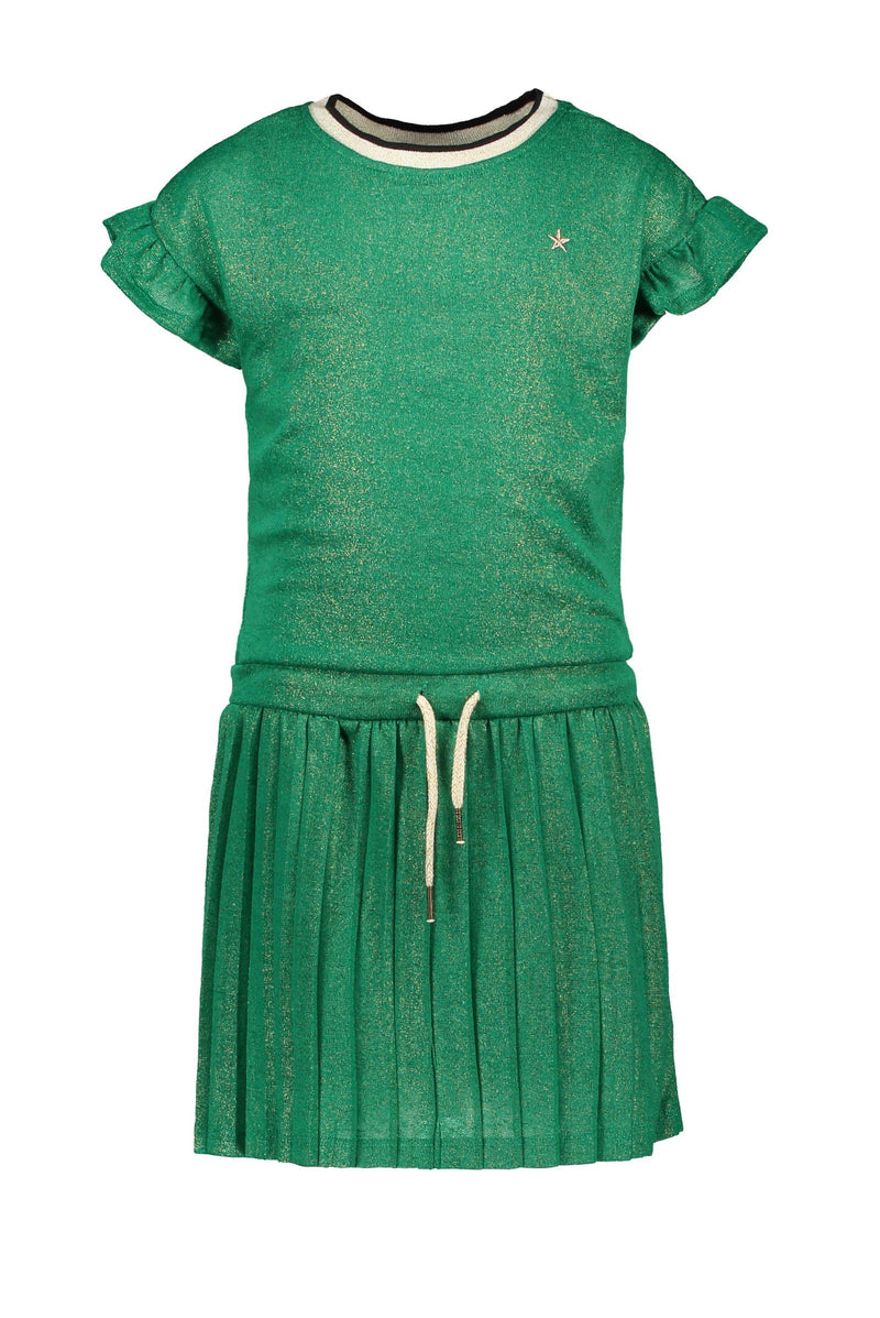 Flo Flo girls metallic jersey dress - Bubbles & Bo
