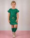 Flo Flo girls metallic jersey dress - Bubbles & Bo