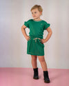 Flo Flo girls metallic jersey dress - Bubbles & Bo
