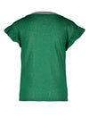 Flo Flo girls metallic jersey ruffle top - Bubbles & Bo