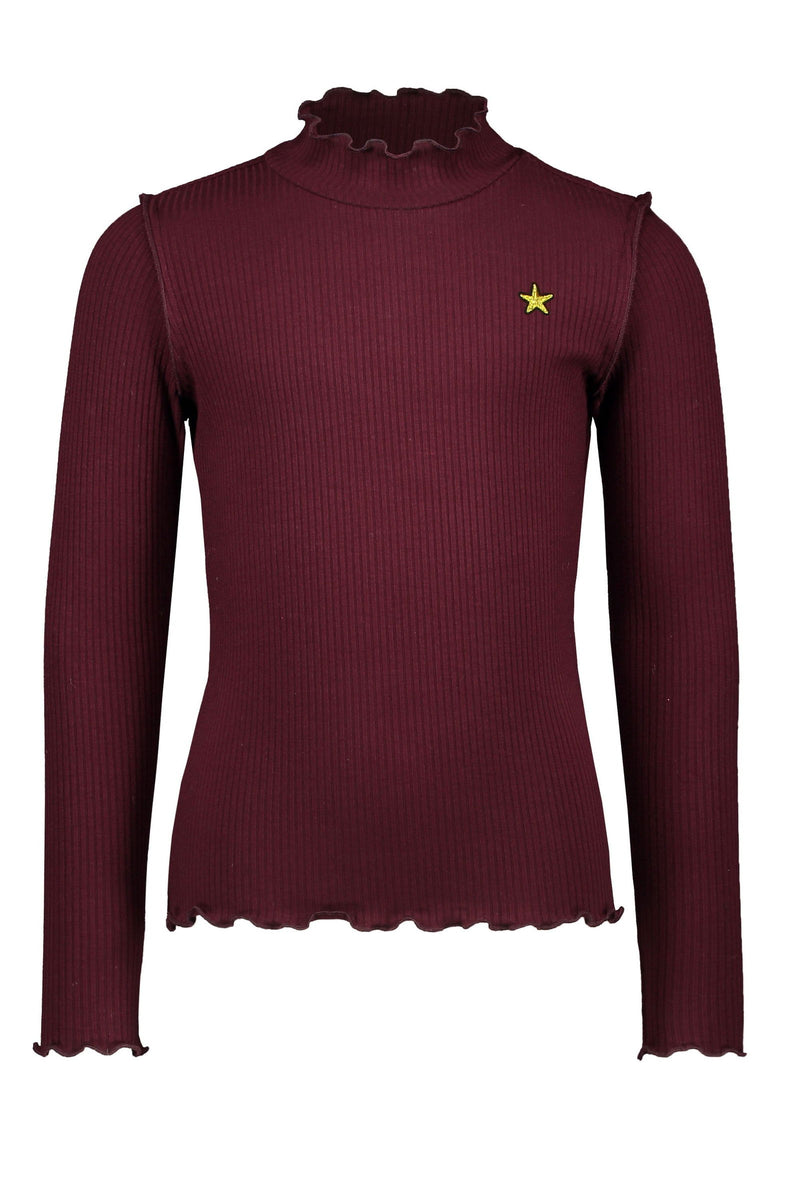 Flo Flo girls rib ls turtle neck - Bubbles & Bo