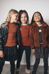 Flo Flo girls rib ls turtle neck - Bubbles & Bo