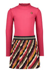 Flo Flo girls rib ls turtle neck dress - Bubbles & Bo