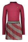 Flo Flo girls rib ls turtle neck dress - Bubbles & Bo