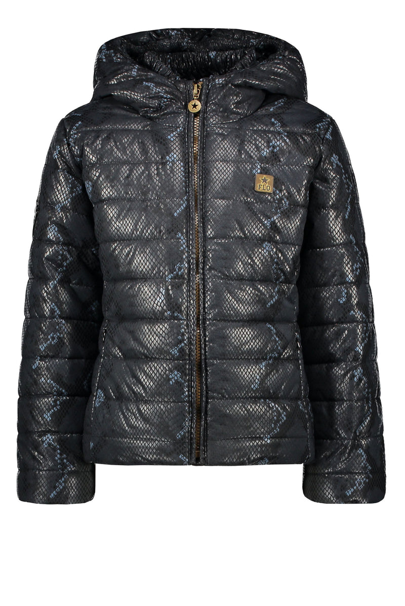 Flo Flo girls short hooded jacket - Bubbles & Bo