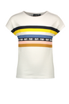 Flo Flo girls slub jersey top rainbow - Bubbles & Bo