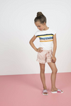 Flo Flo girls slub jersey top rainbow - Bubbles & Bo