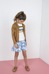 Flo Flo girls slub jersey top rainbow - Bubbles & Bo