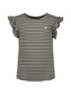 Flo Flo girls ss ruffle tee - Bubbles & Bo
