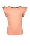Flo Flo girls tie-dye jersey ruffle slv top - Bubbles & Bo