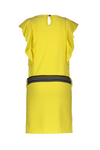 Flo Flo girls viscose dot ruffle dress loose belt - Bubbles & Bo