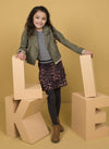 Flo Flo girls woven animal smock skirt - Bubbles & Bo