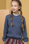 Flo Flo girls woven check-stripe skirt - Bubbles & Bo
