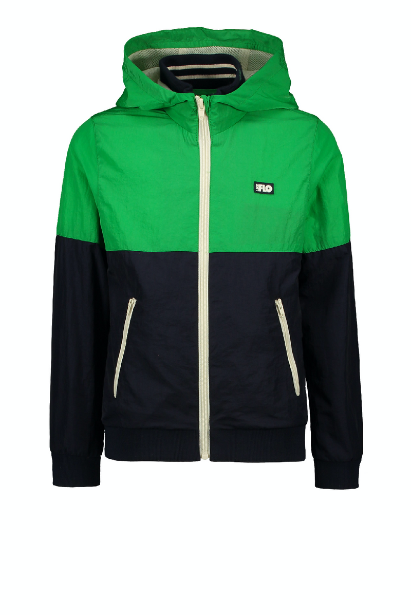 Flo boys hooded colourblock jacket - Bubbles & Bo