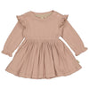 Meisjes Dress GAB van Levv Newborn in de kleur Mauve in maat 68.