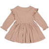 Meisjes Dress GAB van Levv Newborn in de kleur Mauve in maat 68.
