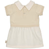 Meisjes Dress GATI van Levv Newborn in de kleur Beige in maat 68.