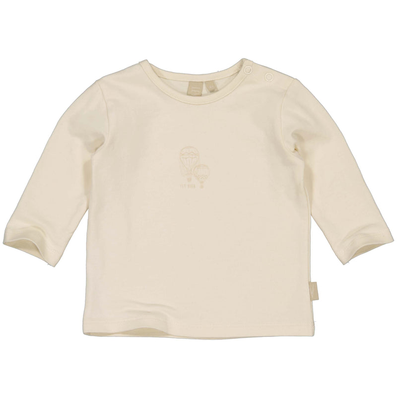Jongens Longsleeve GEERT van Levv Newborn in de kleur Beige in maat 68.