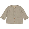 Jongens Cardigan GIAN van Levv Newborn in de kleur Light Grey in maat 68.