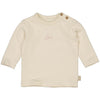 Meisjes Longsleeve GIL van Levv Newborn in de kleur Beige in maat 68.