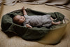 Jongens Short GIVANO van Levv Newborn in de kleur Light Grey in maat 68.