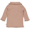 Meisjes Longsleeve GIVIN van Levv Newborn in de kleur Mauve in maat 68.