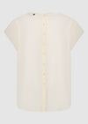 Meisjes GIRLS ANNE BLOUSE van Circle of Trust in de kleur Bone white in maat 176.