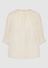 Meisjes GIRLS DIANNA BLOUSE van Circle of Trust in de kleur Bone white in maat 176.