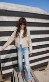 Meisjes GIRLS FAITH JACKET van Circle of Trust in de kleur Olive gray in maat 176.