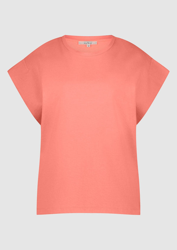 Meisjes GIRLS ISLA TEE van Circle of Trust in de kleur Papaya punch in maat 176.