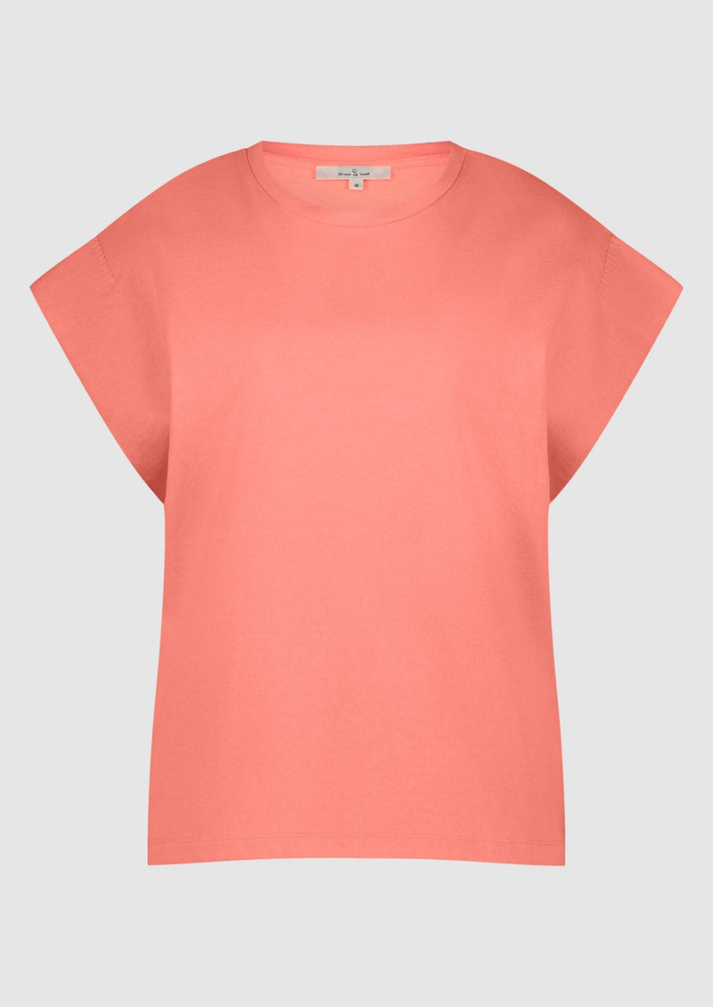 Meisjes GIRLS ISLA TEE van Circle of Trust in de kleur Papaya punch in maat 176.