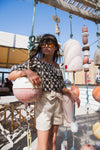 Meisjes GIRLS VERA BLOUSE van Circle of Trust in de kleur Bramble blossom in maat 176.