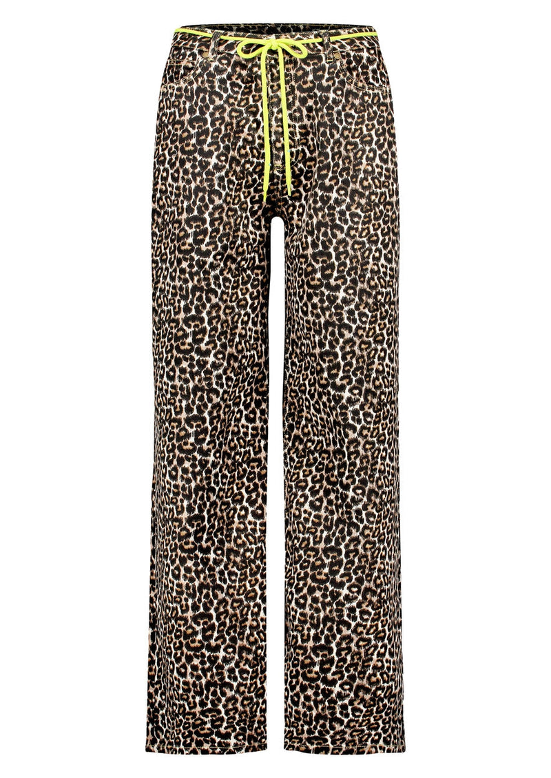 Meisjes GIRLS MONICA WIDE LEG van  in de kleur Sunset safari in maat 176.