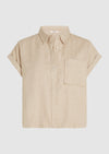 Meisjes KELLY BLOUSE van Circle of Trust in de kleur Safari Tan in maat 176.