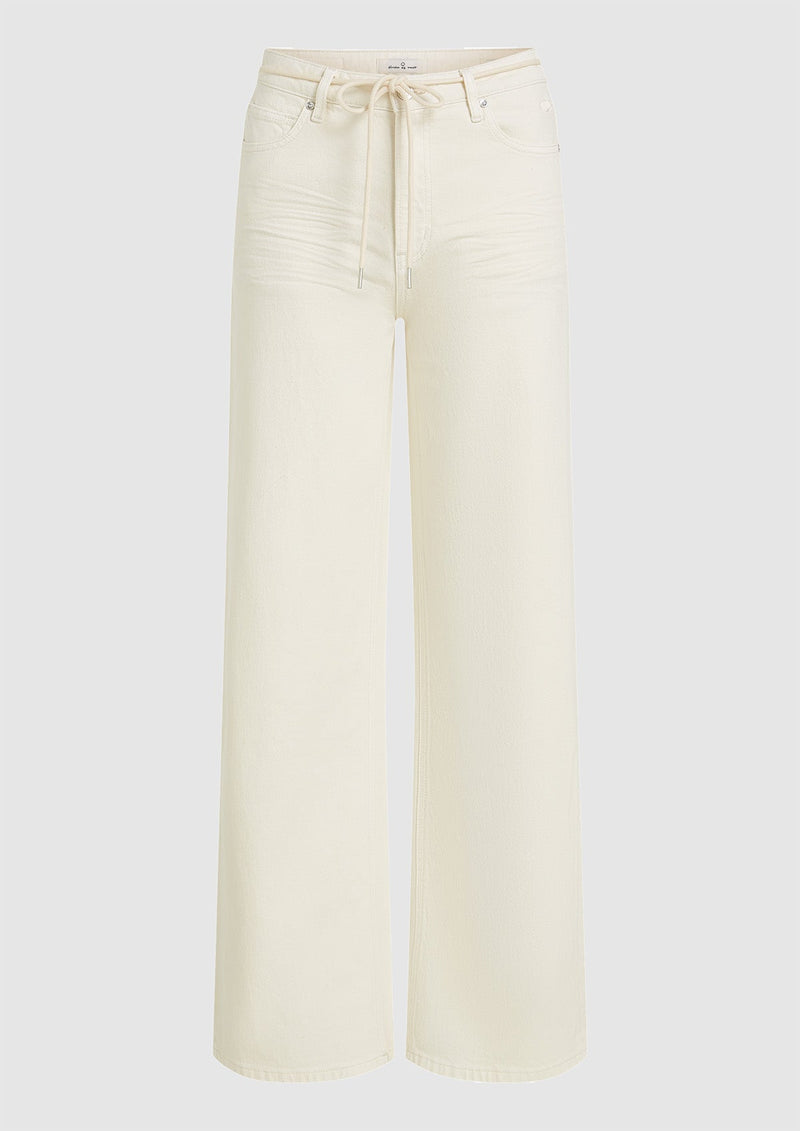 Meisjes JONA COLOURED DNM van Circle of Trust in de kleur Bone white in maat 176.