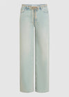 Meisjes JONA DNM van Circle of Trust in de kleur Carribean Blue Wash in maat 176.