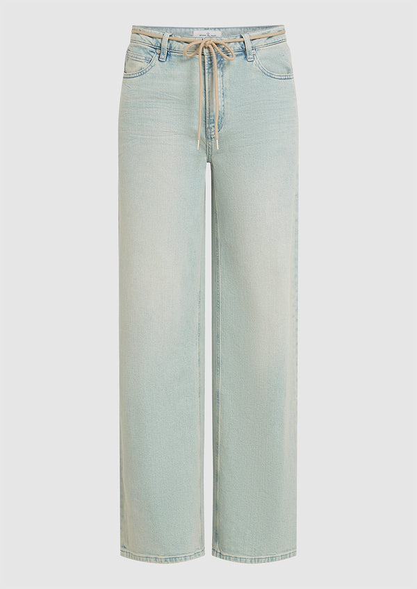 Meisjes JONA DNM van Circle of Trust in de kleur Carribean Blue Wash in maat 176.