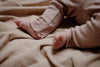 Meisjes Pants GUEL van Levv Newborn in de kleur Mauve in maat 68.