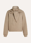 Meisjes HILDE SWEAT van Circle of Trust in de kleur Beige melange in maat 176.