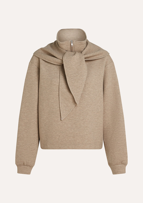 Meisjes HILDE SWEAT van Circle of Trust in de kleur Beige melange in maat 176.