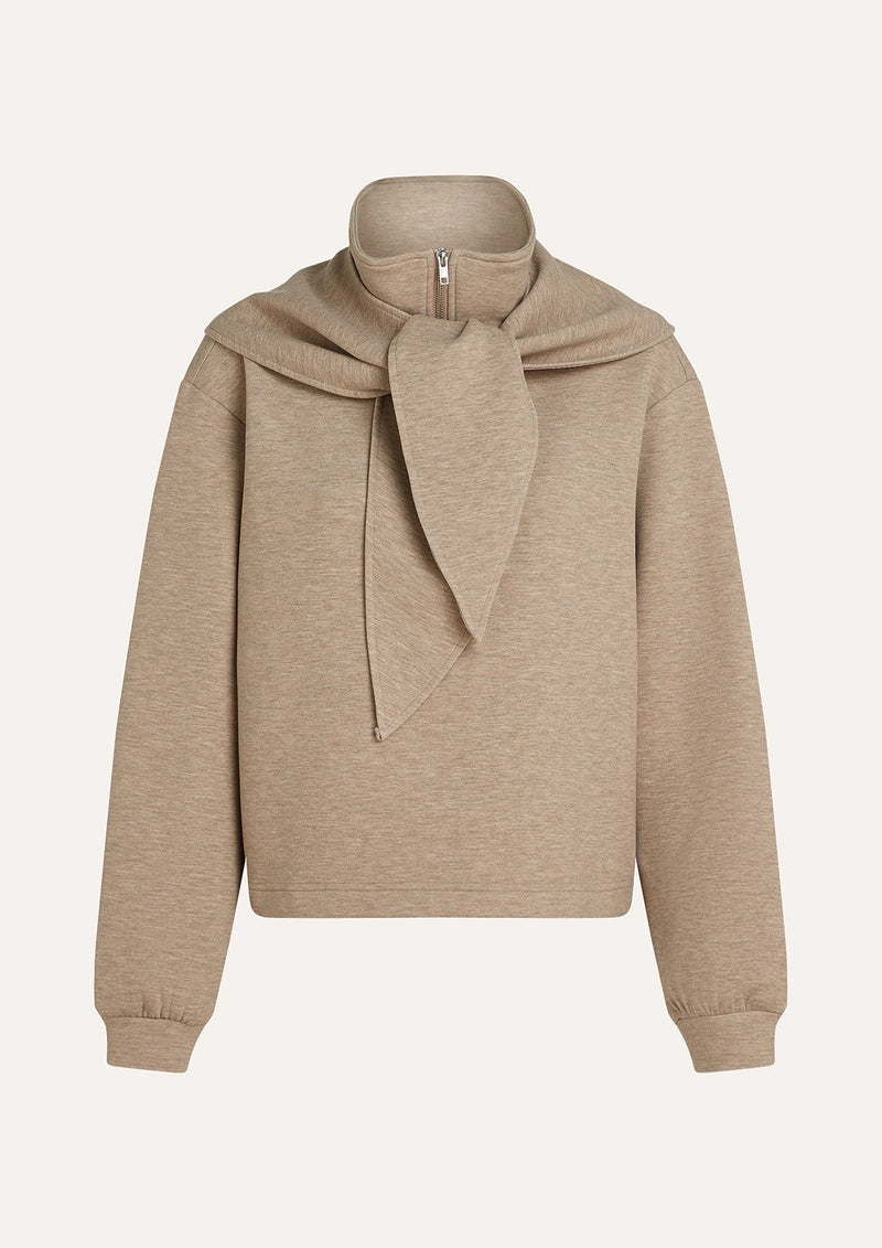 Meisjes HILDE SWEAT van Circle of Trust in de kleur Beige melange in maat 176.
