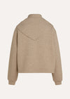 Meisjes HILDE SWEAT van Circle of Trust in de kleur Beige melange in maat 176.