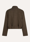 Meisjes INGER JACKET van Circle of Trust in de kleur Café noir in maat 176.