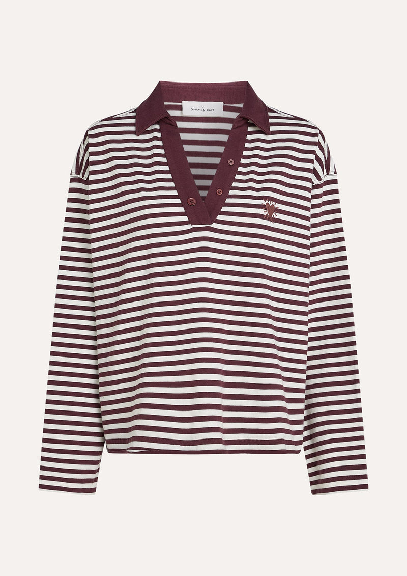 Meisjes KRISTA SHIRT van Circle of Trust in de kleur Baroque red in maat 176.